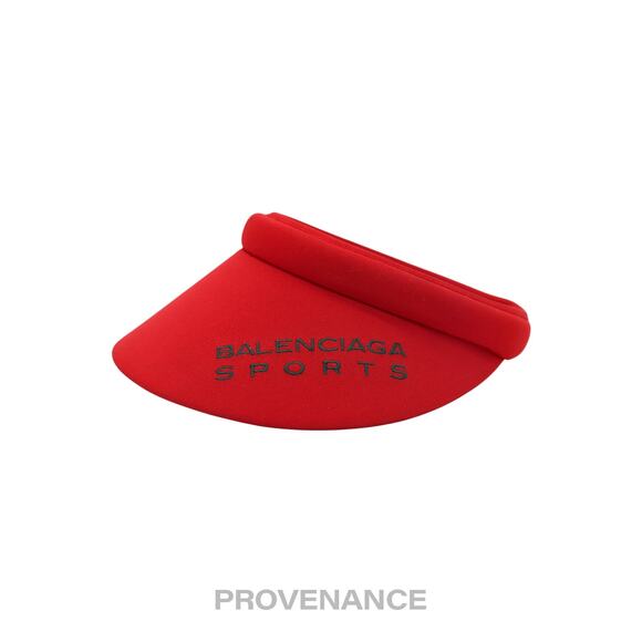 ? Balenciaga Sports Visor - Red green main image 4